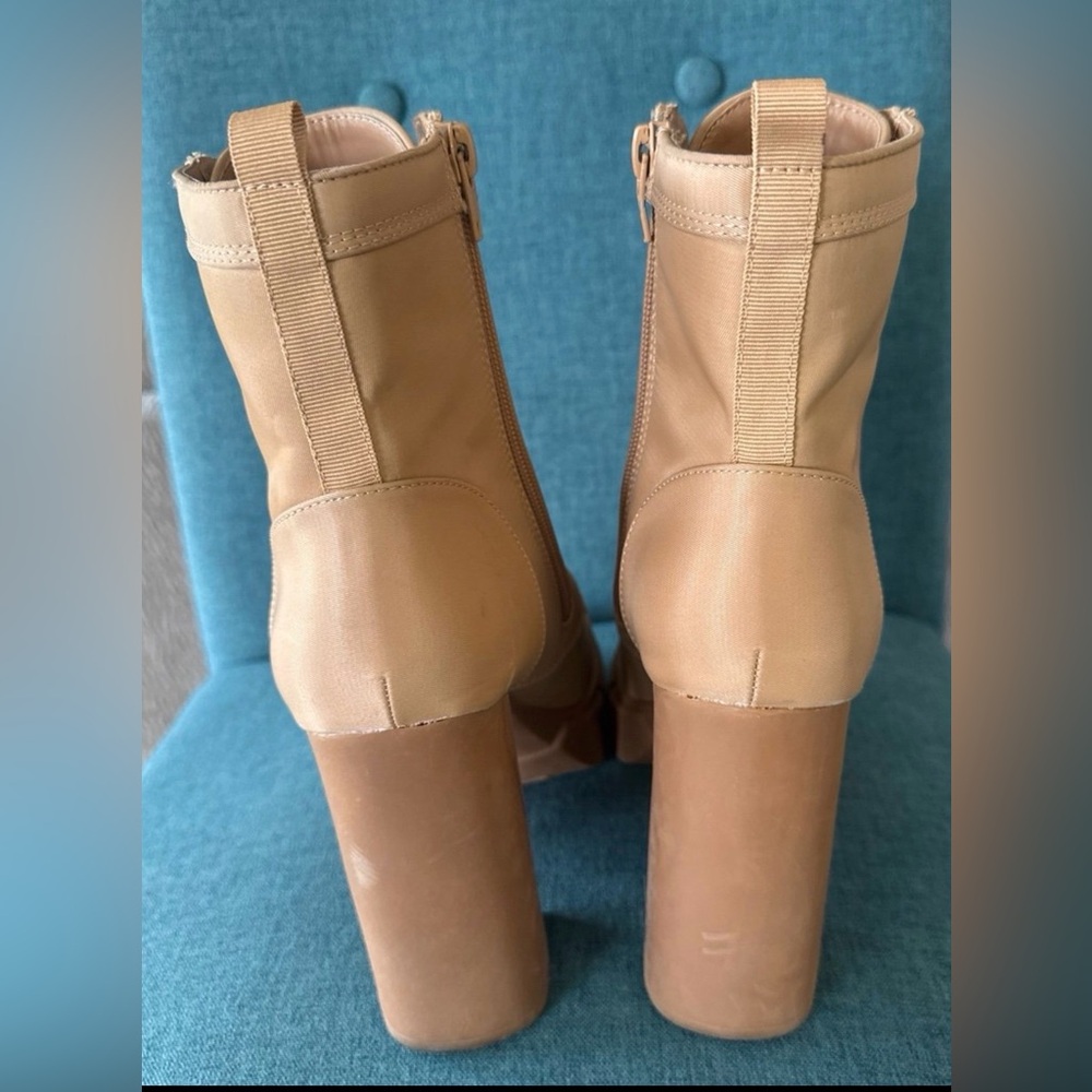 Steve Madden Womens Hani Ankle Booties Combat & Lace-up Boots - Picture 6 of 12